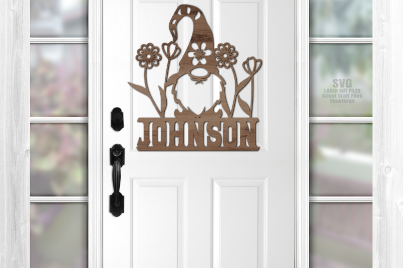 monogram-floral-gnome-welcome-sign-svg-laser-cut-files-glowforge
