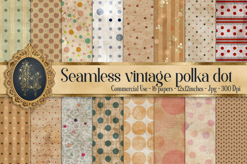 16-seamless-vintage-polka-dot-cottage-pattern-digital-papers