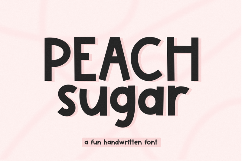 peach-sugar-cute-handwritten-font