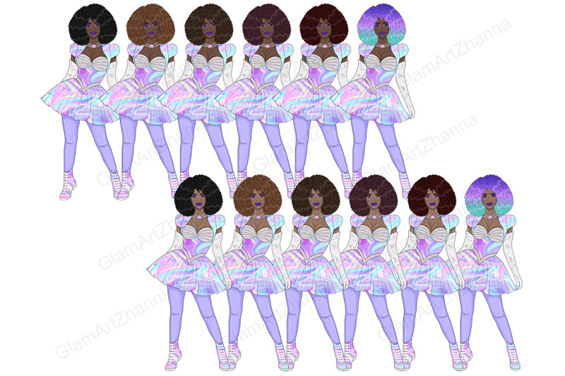 galaxy-girls-clipart