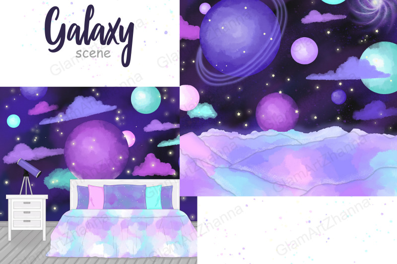 galaxy-scene