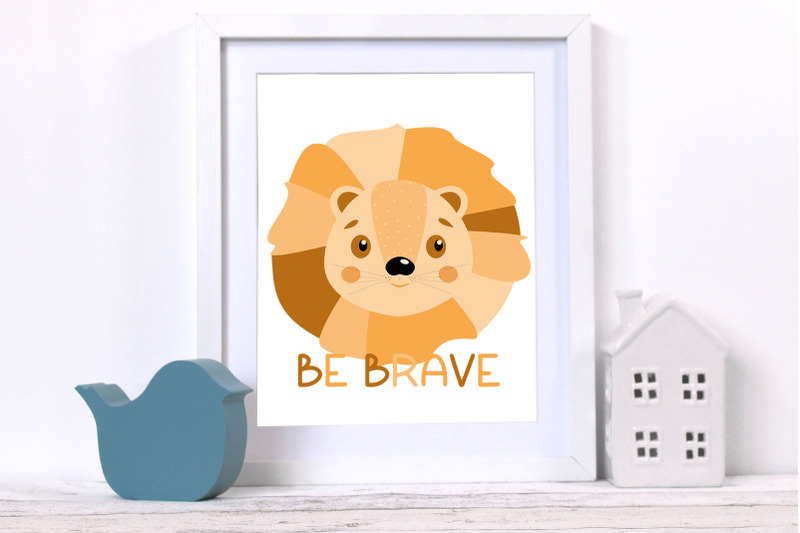 cute-cartoon-animal-baby-lion-sublimation-png-be-brave