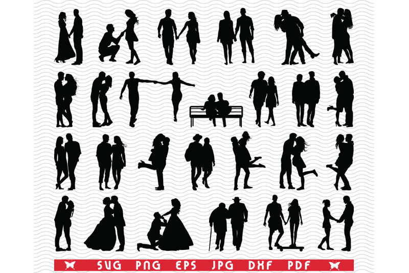 svg-couples-isolated-black-silhouettes-digital-clipart