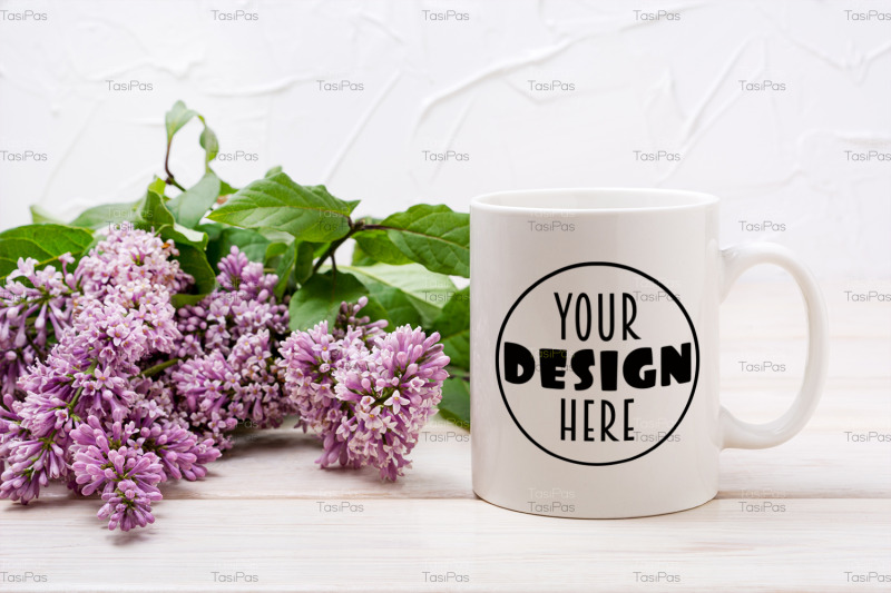 white-coffee-mug-mockup-with-beautiful-lilac-bouquet