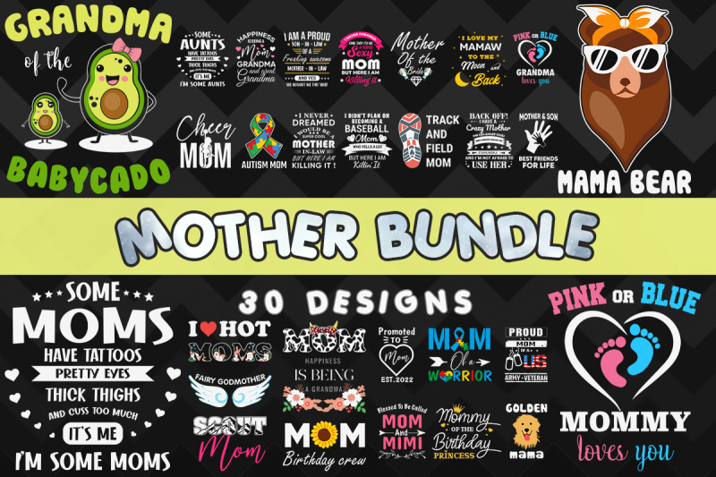 mother-bundle-svg-30-designs