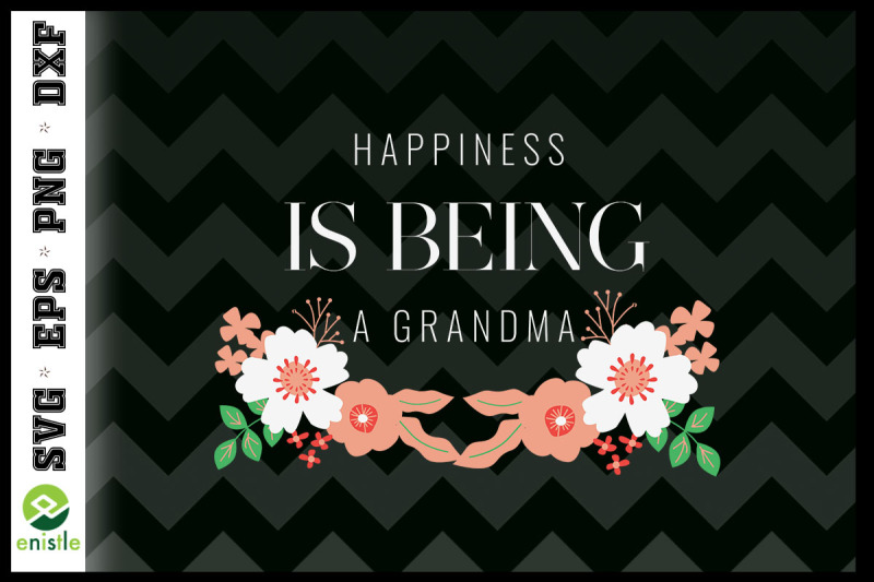 flower-art-happiness-is-being-grandma