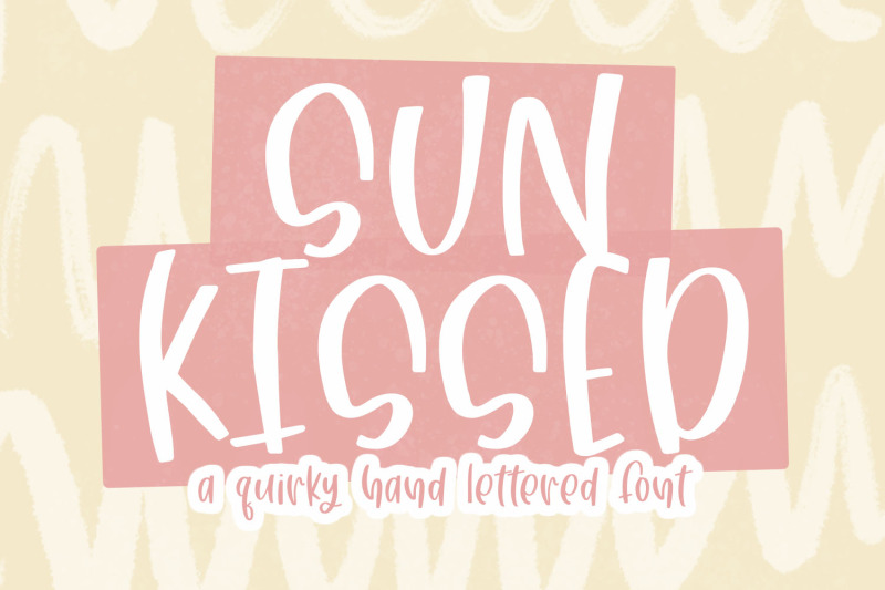 sun-kissed-hand-lettered-font