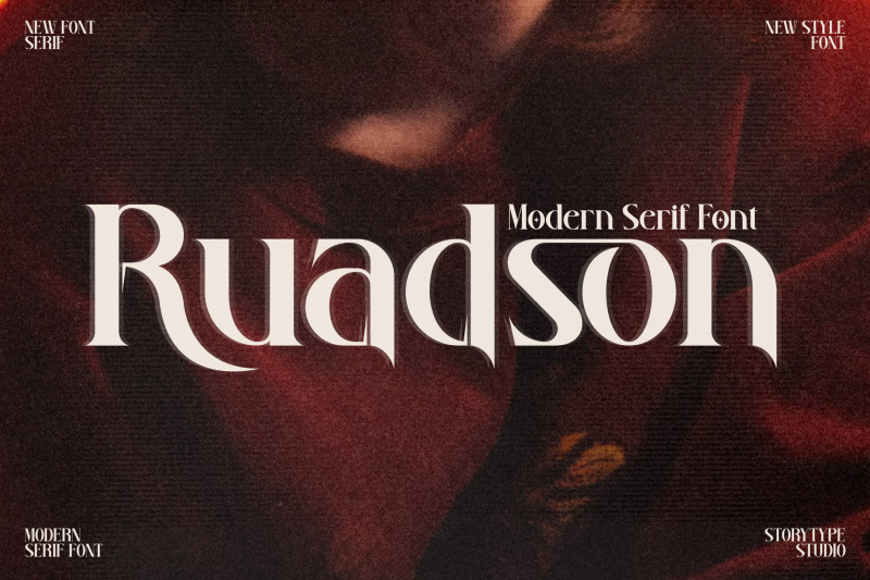 ruadson-typeface