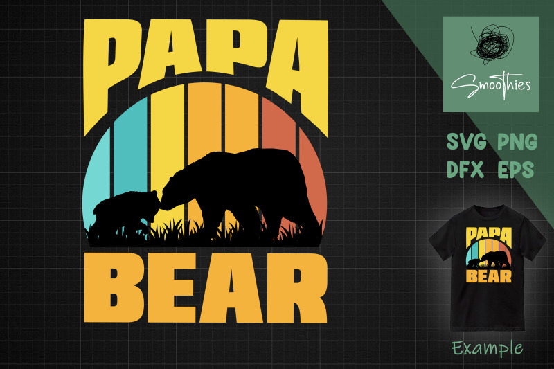 father-039-s-day-svg-papa-bear