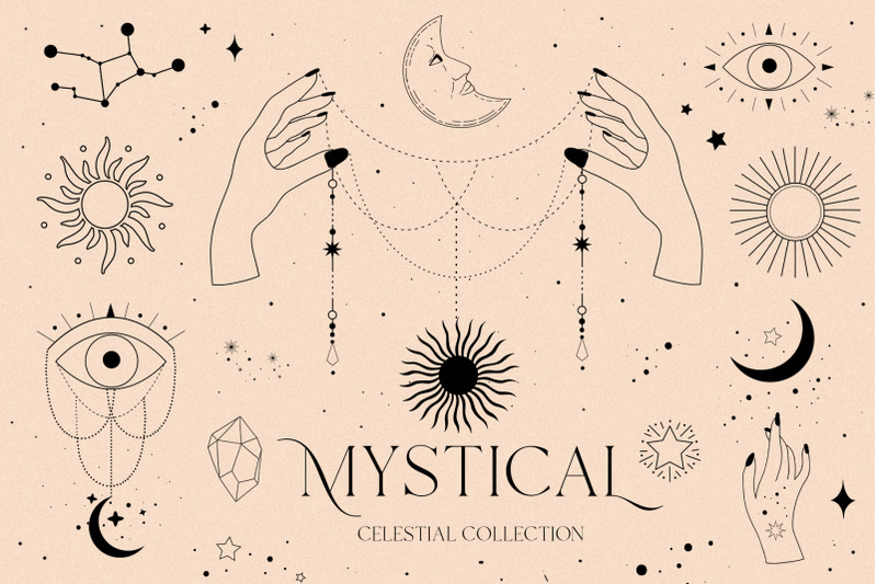 mystical-celestial-sun-moon-set