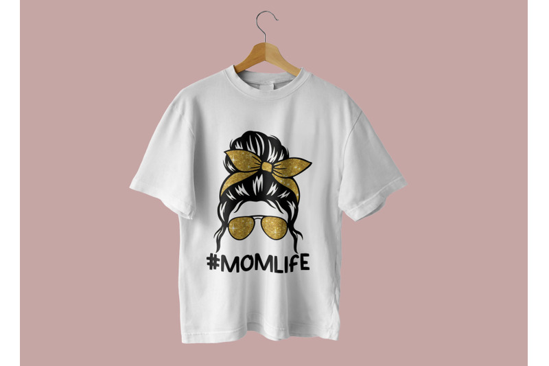 gold-bling-messy-bun-momlife-sublimation