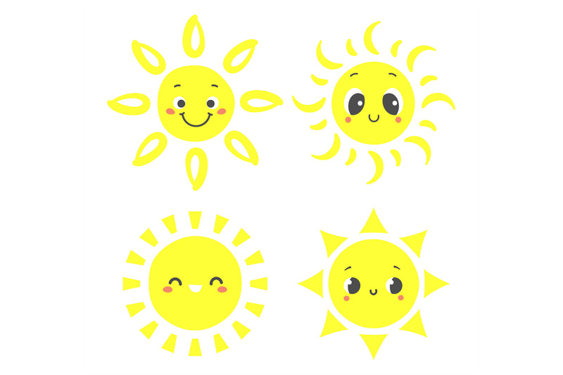 hand-drawn-sun-cartoon-sunny-characters-with-smiling-faces-happy-mor