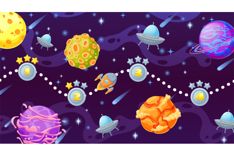 cartoon-space-game-level-map-with-planets-and-rocket-cosmic-ui-screen