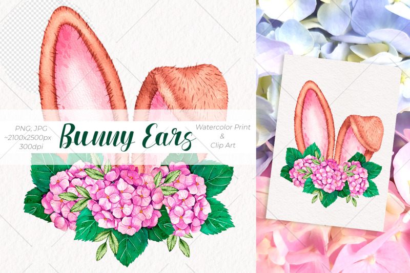 watercolor-easter-bunny-ears-watercolor-print-and-clip-art