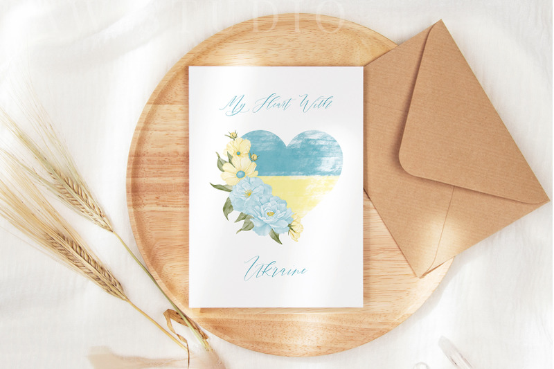 blue-yellow-heart-ukraine-peace-love-watercolor-sublimation-card