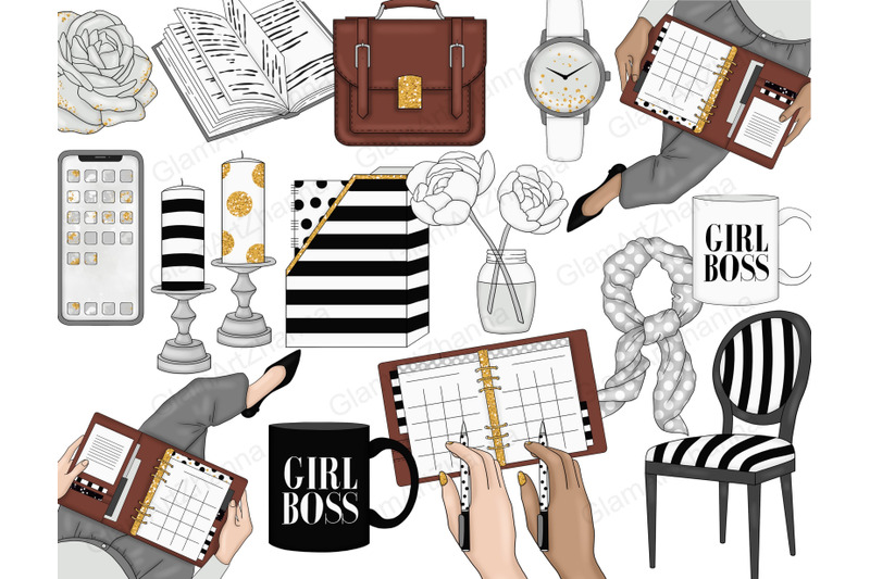 girl-boss-clipart