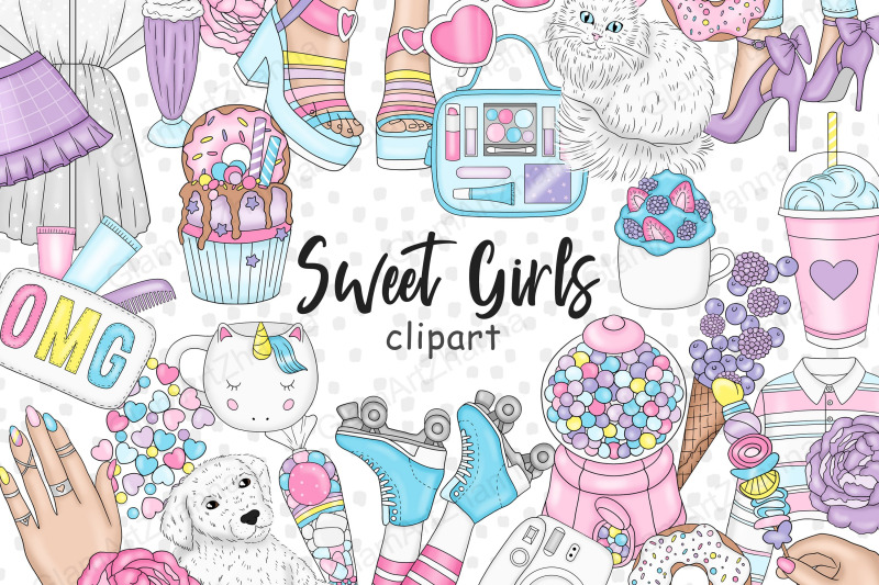 sweet-girl-clipart