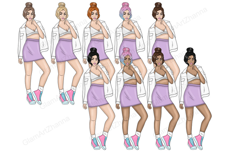 sweet-girl-clipart-girls