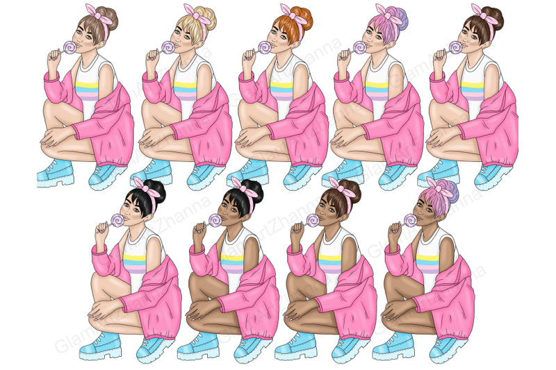 sweet-girl-clipart-girls