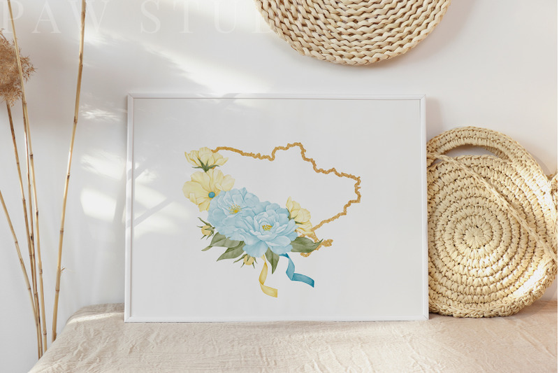 ukraine-map-blue-yellow-peace-love-watercolor-sublimation-card