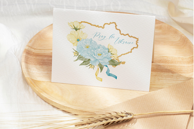 ukraine-map-blue-yellow-peace-love-watercolor-sublimation-card