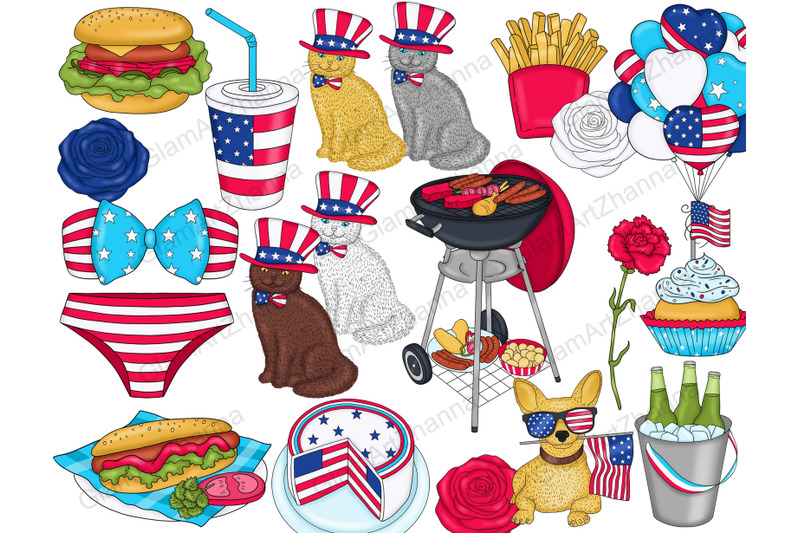 4-of-july-fourth-of-july-clipart