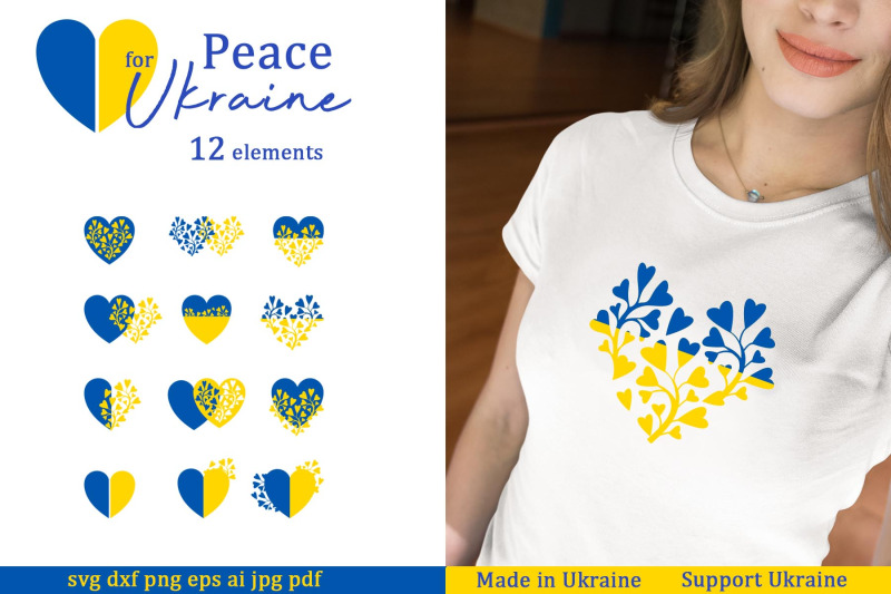 ukraine-svg-peace-love-svg-t-shirt-design-i-support-ukraine-sublim