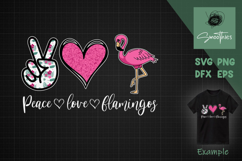 peace-love-flamingos