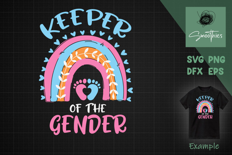 keeper-of-the-gender-gender-reveal-svg