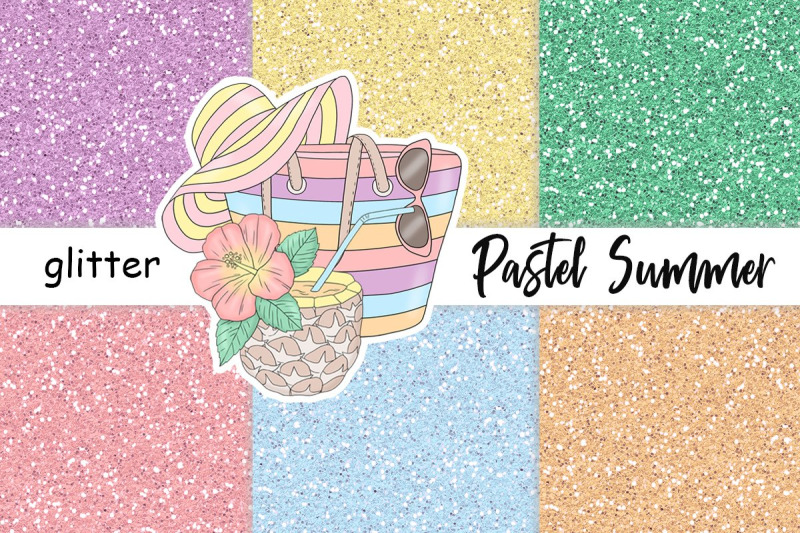 pastel-summer-glitter