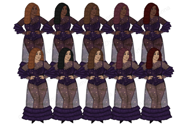 mystic-girls-clipart