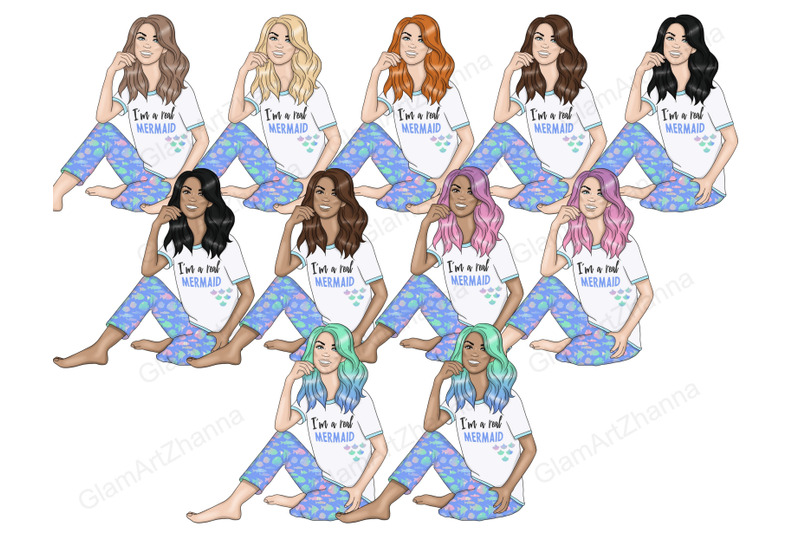 mermaid-girls-clipart