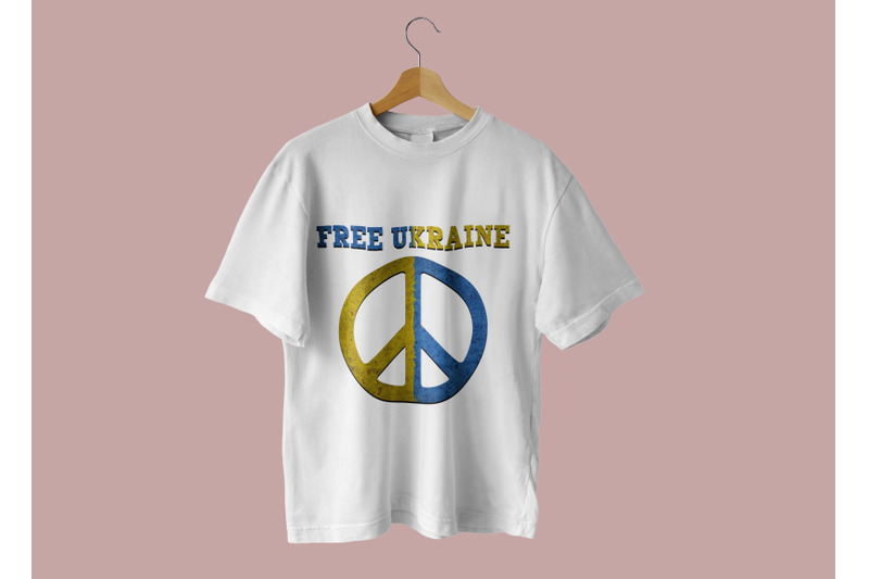 free-ukraine-peace-symboy-sublimation