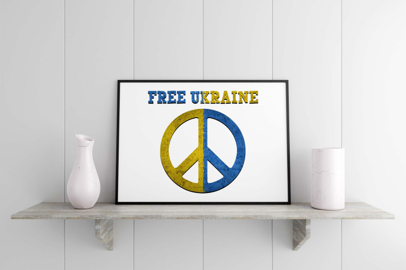 free-ukraine-peace-symboy-sublimation