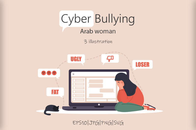 cyber-bullying-arab-woman