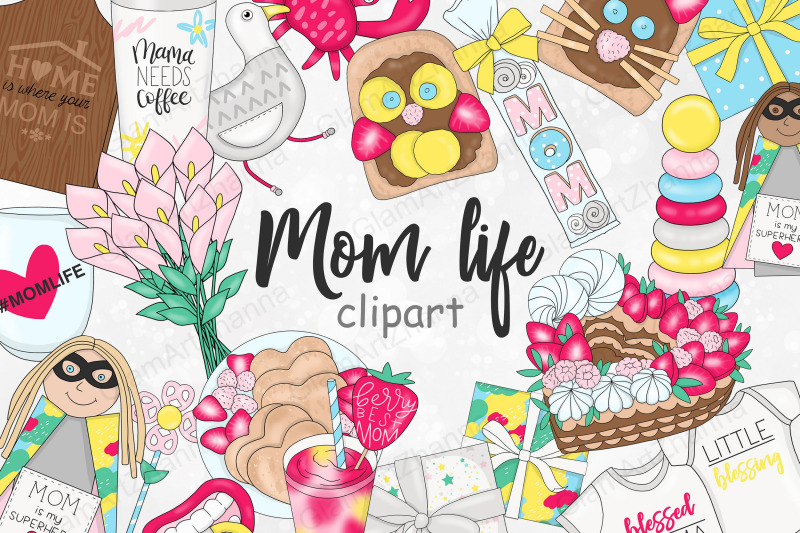 mom-life-clipart