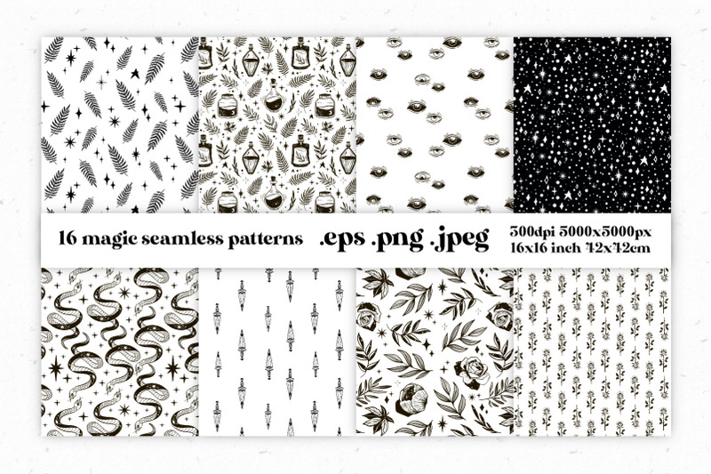 magic-seamless-patterns-collection