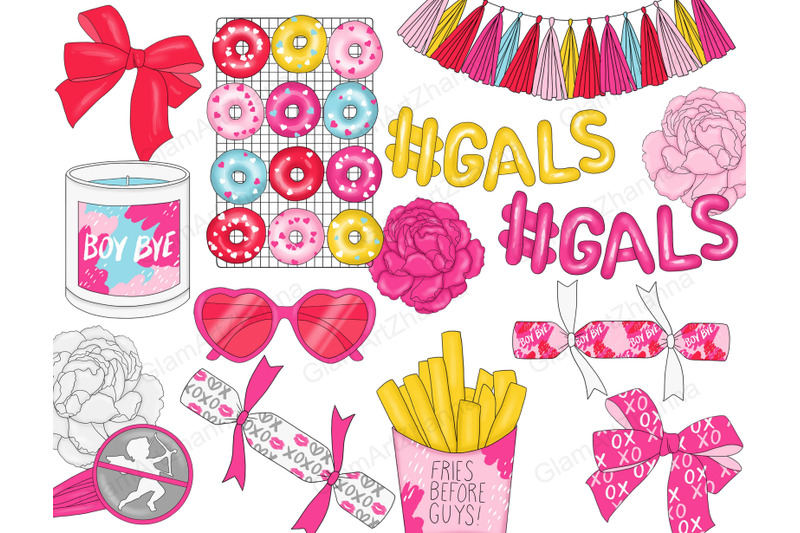 galentine-039-s-day-clipart