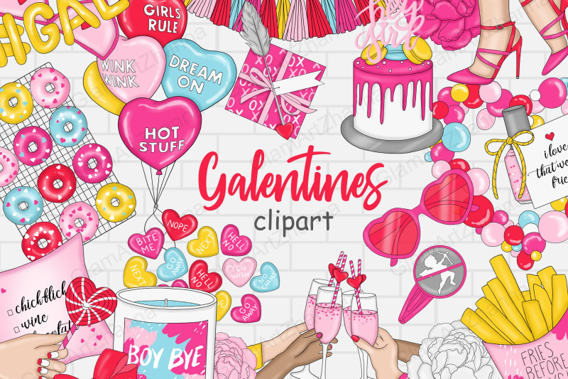 galentine-039-s-day-clipart