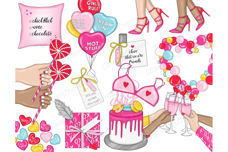 galentine-039-s-day-clipart