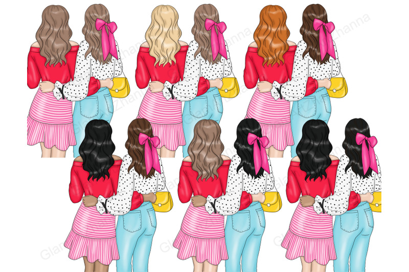 galentine-039-s-day-girls-clipart