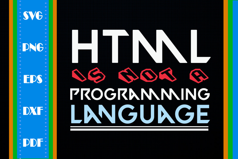 html-is-not-a-programming-language