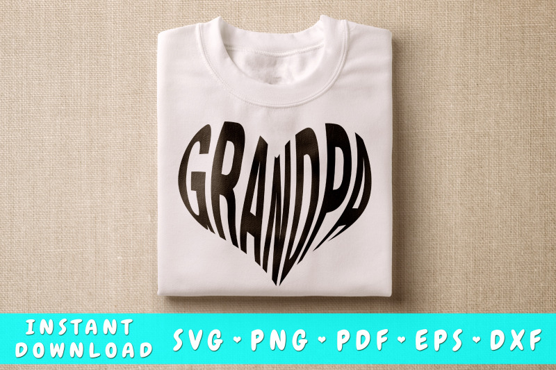 grandpa-heart-shape-svg