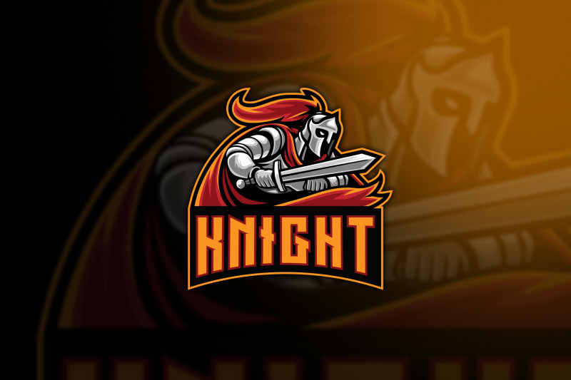 knight-esport-logo-template