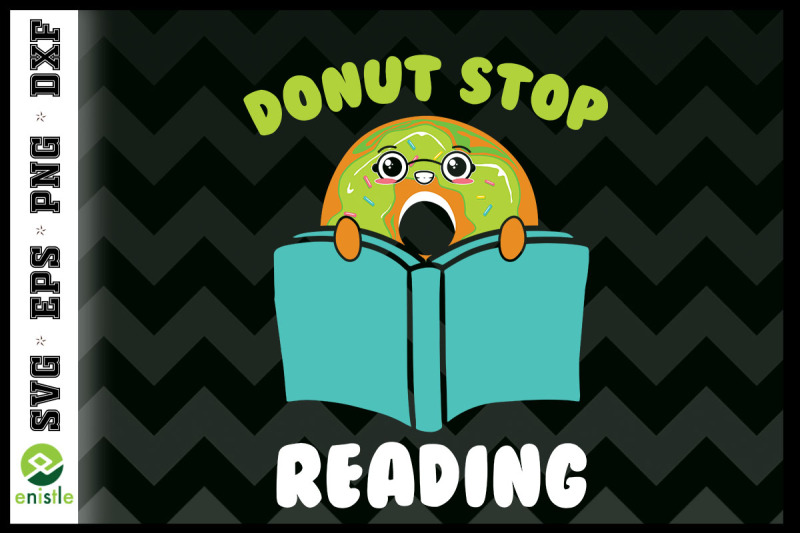 donut-stop-reading-nerd-funny-saying