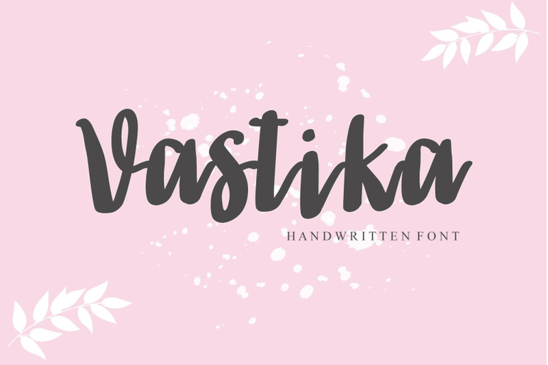 vastika-handwritten-font