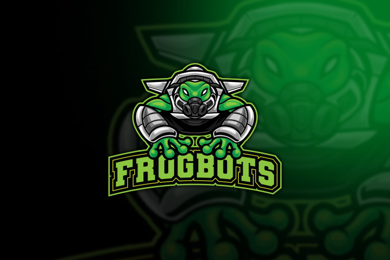 frog-robot-esport-logo