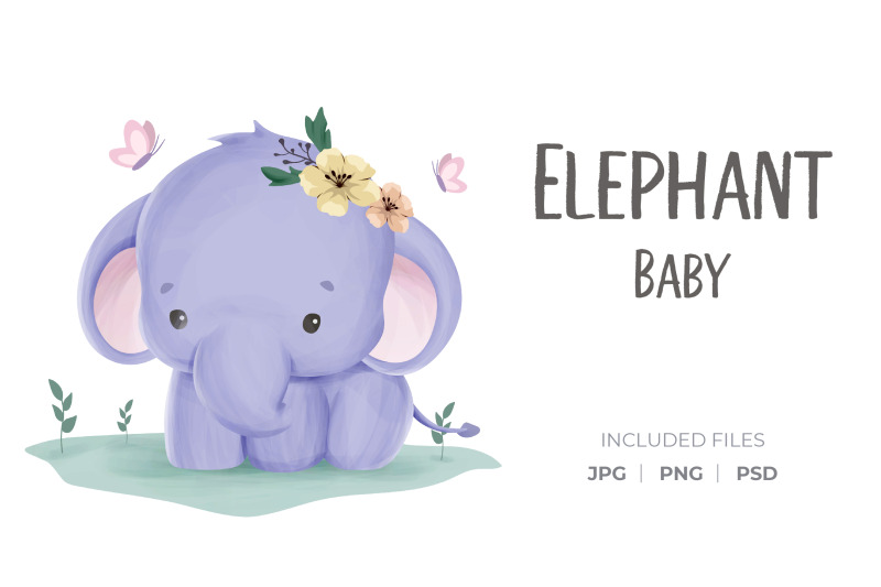 elephant-baby