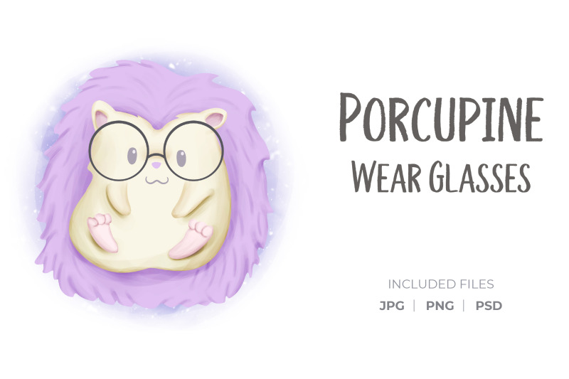 porcupine-wear-glasses