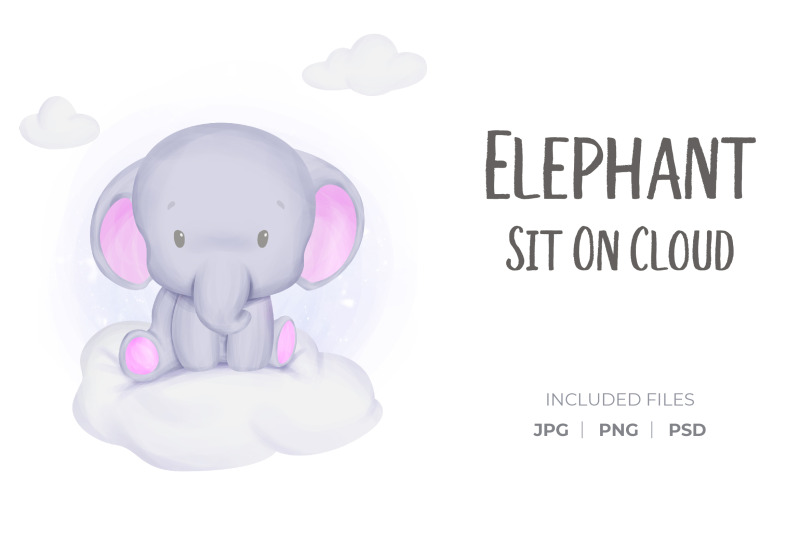 elephant-sit-on-cloud